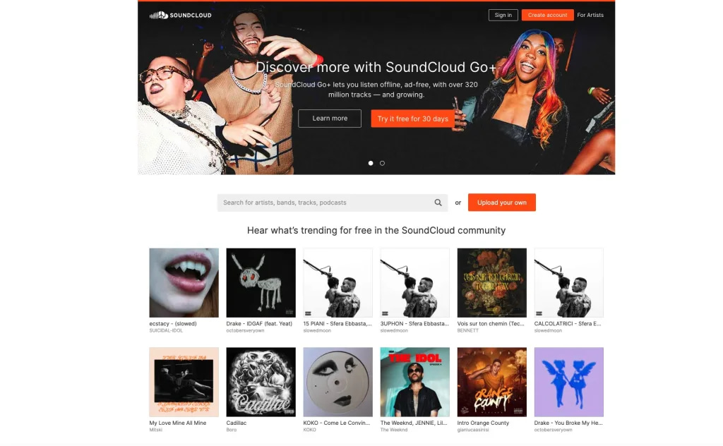 applicazioni per scaricare musica soundcloud